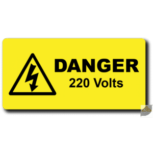 High-Voltage Warning Labels